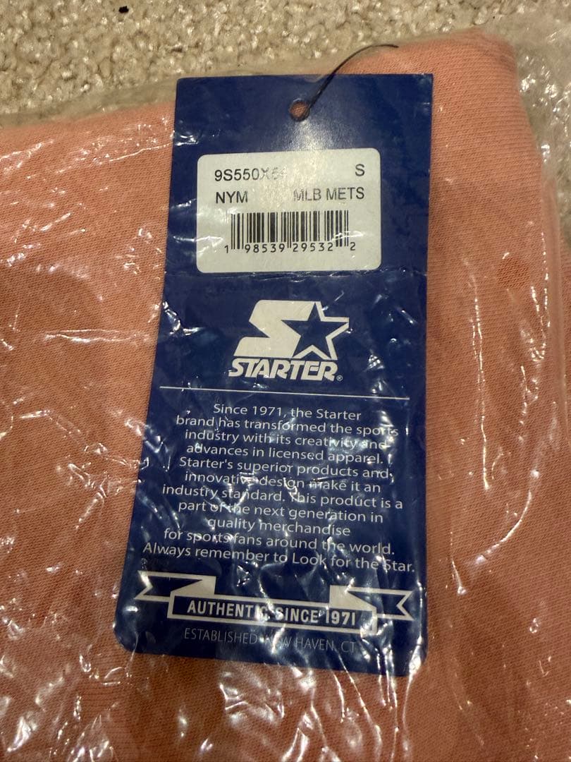 【未開封】MLB公式 ニューヨーク・メッツ レディース クロップドスウェット