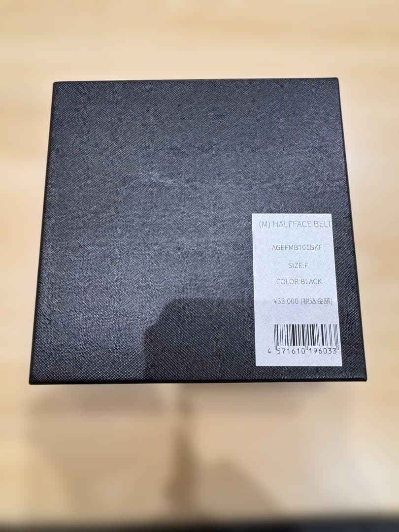 未使用ANEW GOLF メンズ ハーフフェイスホールレスレバーベルトアニュー