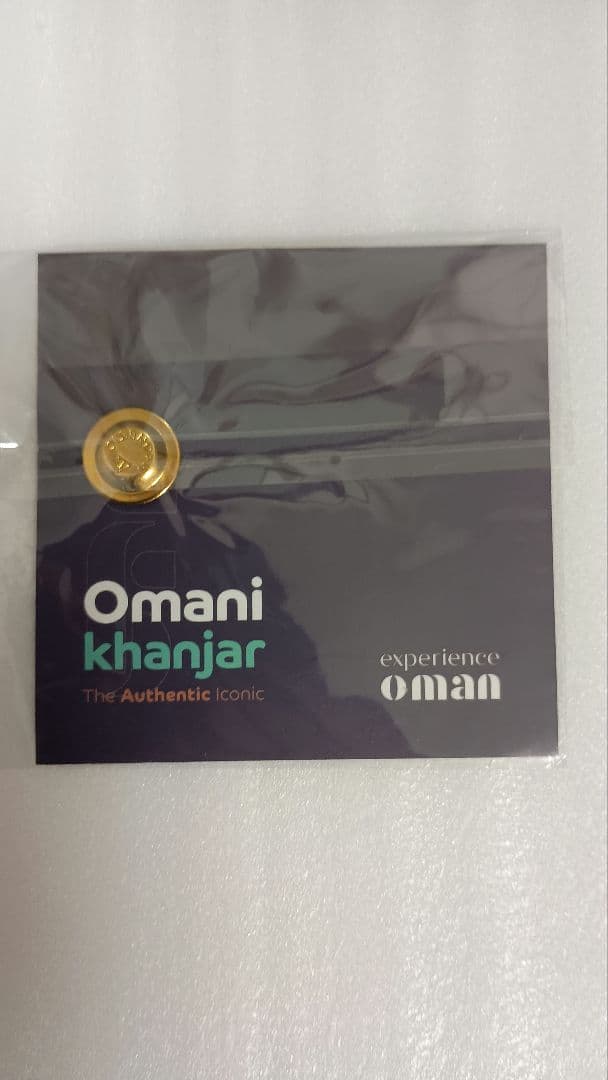 関西万博 オマーン ピンバッジ 限定 ゴールド パビリオン 配布