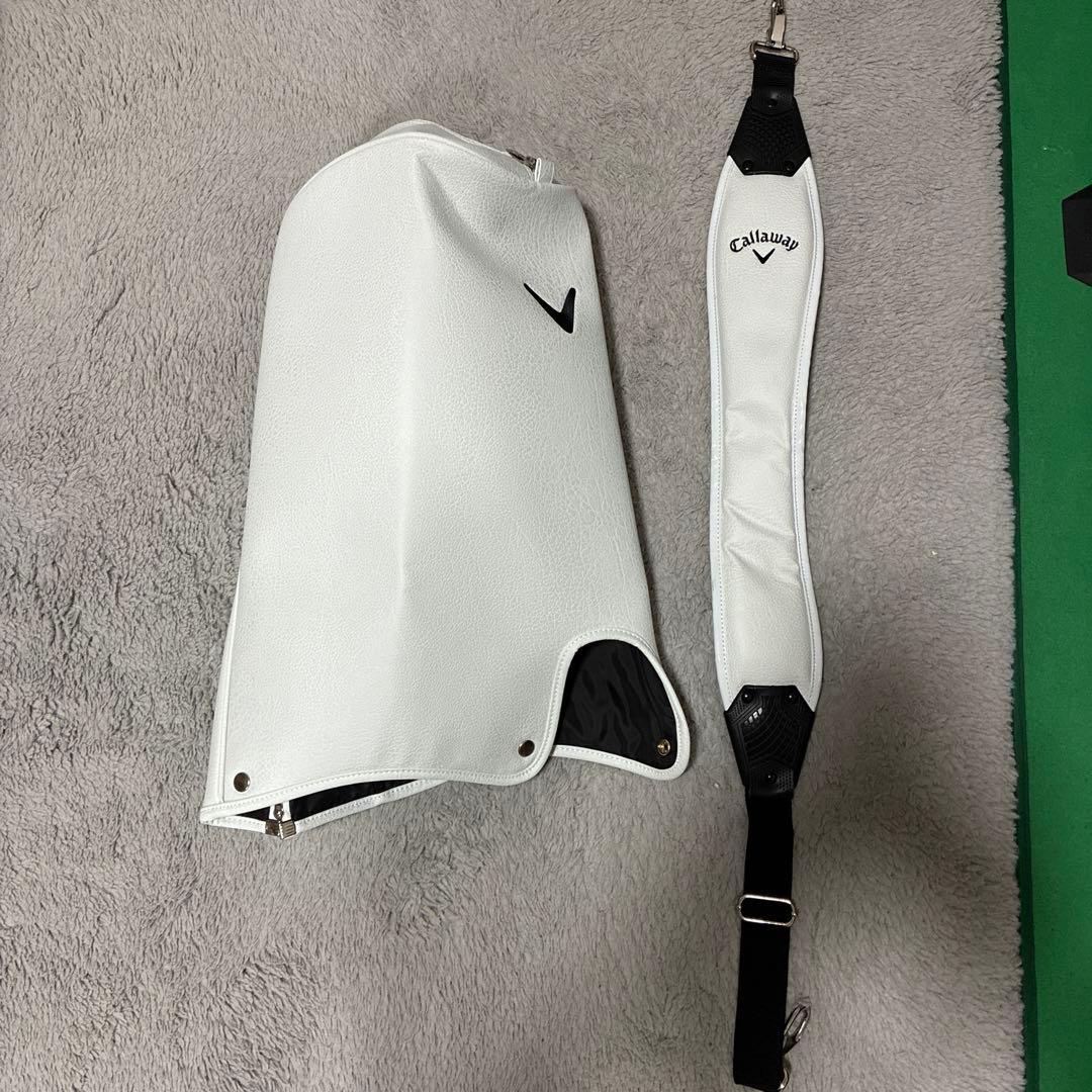 Callaway ホワイトキャディバッグ
