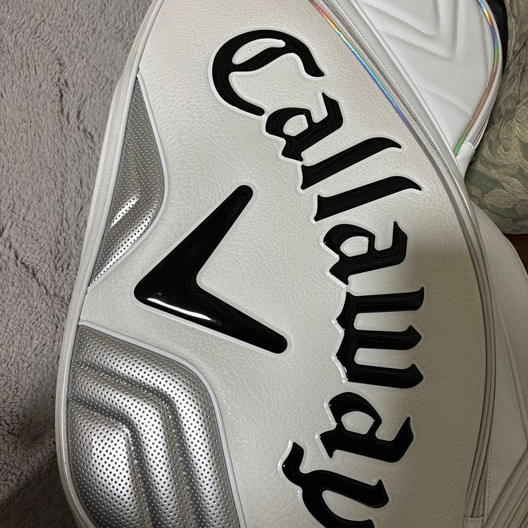 Callaway ホワイトキャディバッグ