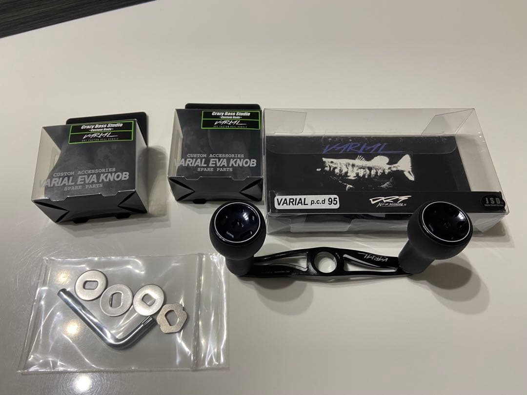 DRT　バリアルハンドル 95 ブラック クレイジーバススタジオ　ノブセット