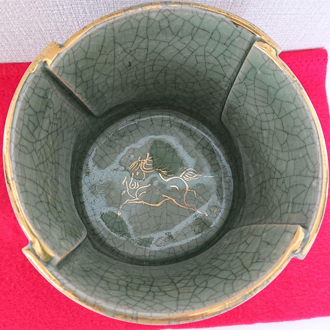 相馬焼  建水   希少 美品