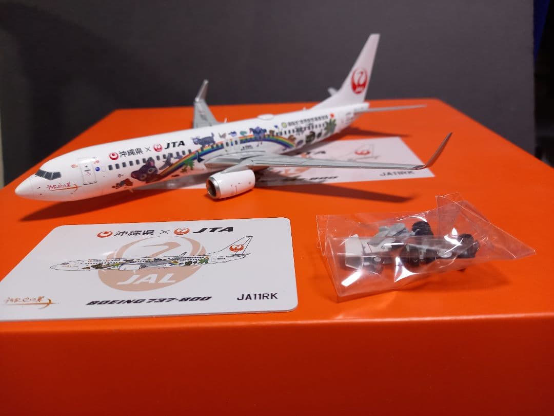 JCWings 1/200 JTA B737-800 JA11RK うちなの翼