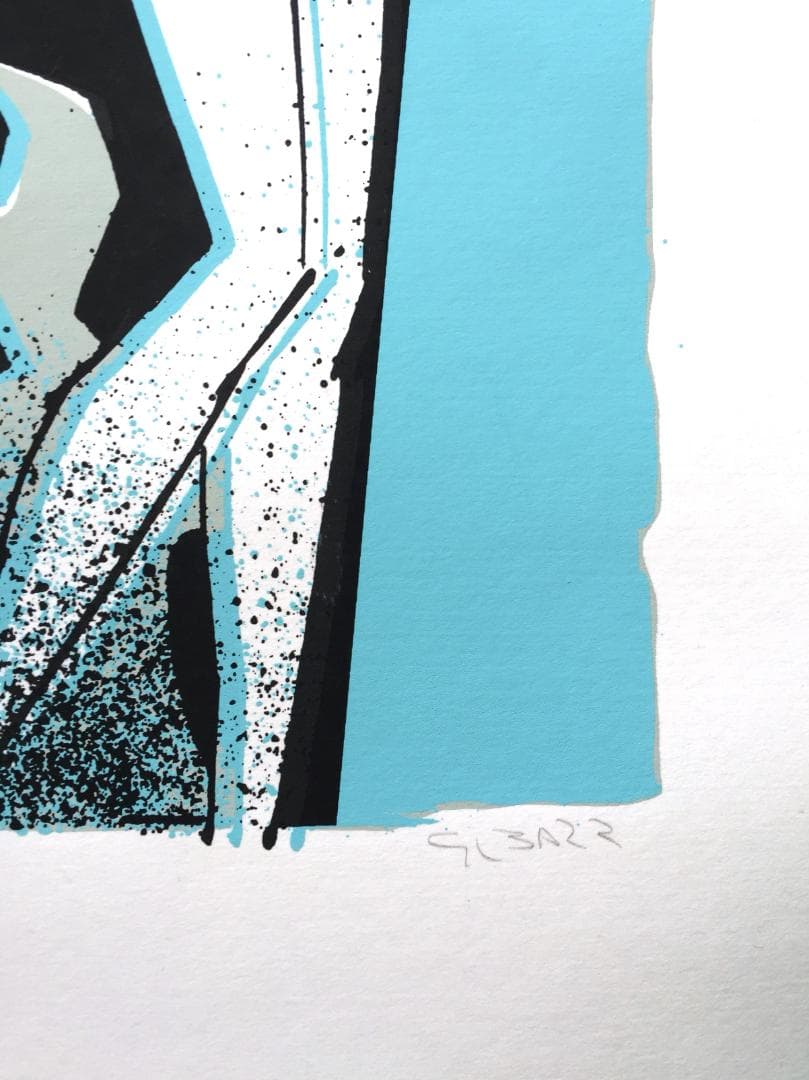 Glenn Barr Fuk Girl シルクスクリーン ポスターサイン入り