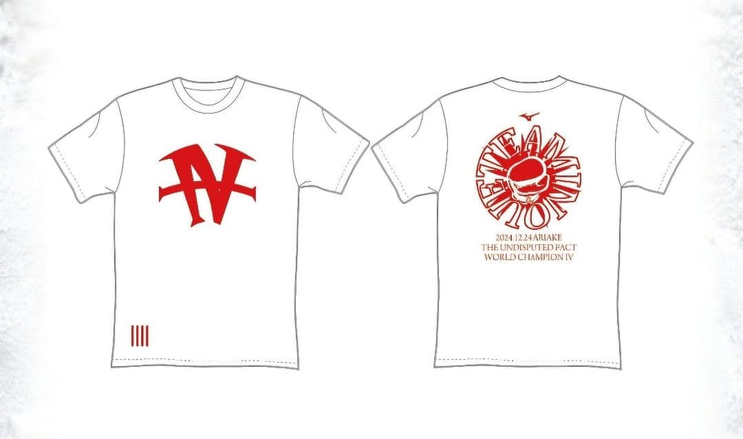 【Mサイズ】井上尚弥　Tシャツ　後援会　　mizuno　ミズノ