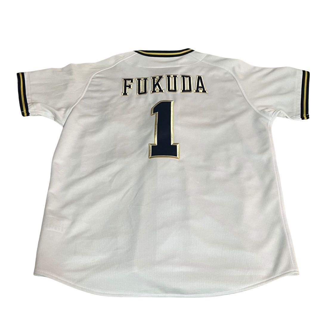 オリックスバファローズ 福田選手 レプリカユニフォーム ホーム Mサイズ 1番