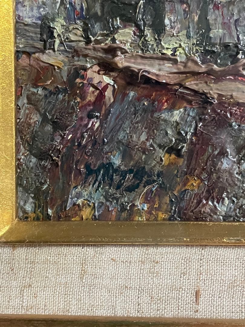 松本孝之画伯　油絵　トレド【スペイン】