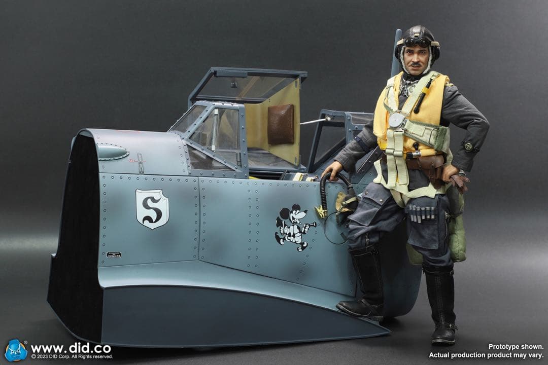 1/6 DID社　WW2ドイツ空軍　メッサーシュミットBf109 コックピット