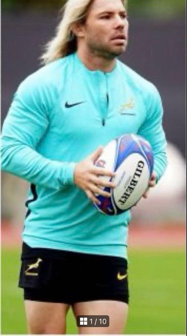 南アフリカ代表 スプリングボクス トレーニングトップ