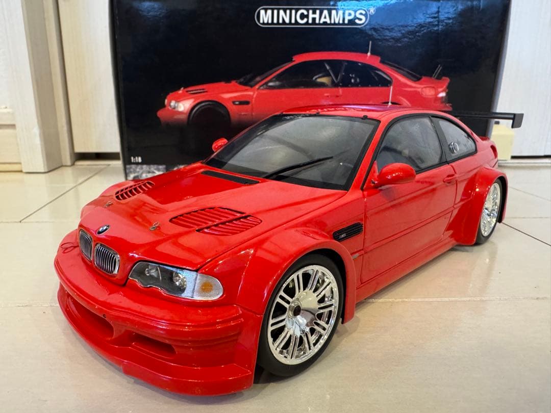  M3 GTR Street E46ミニカー ミニチャンプス PMA 18