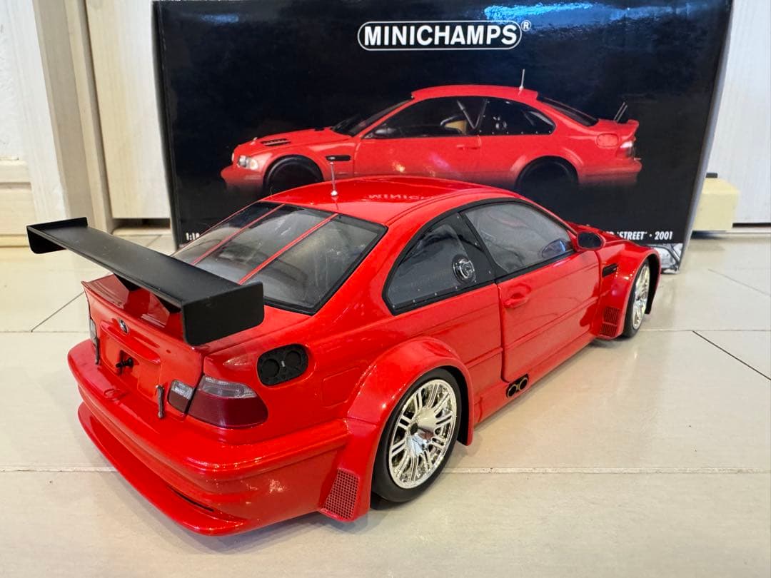  M3 GTR Street E46ミニカー ミニチャンプス PMA 18