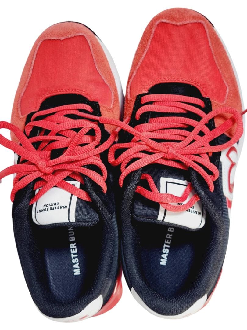 マスターバニーエディション ベロア×メッシュ スパイクレス ゴルフシューズ