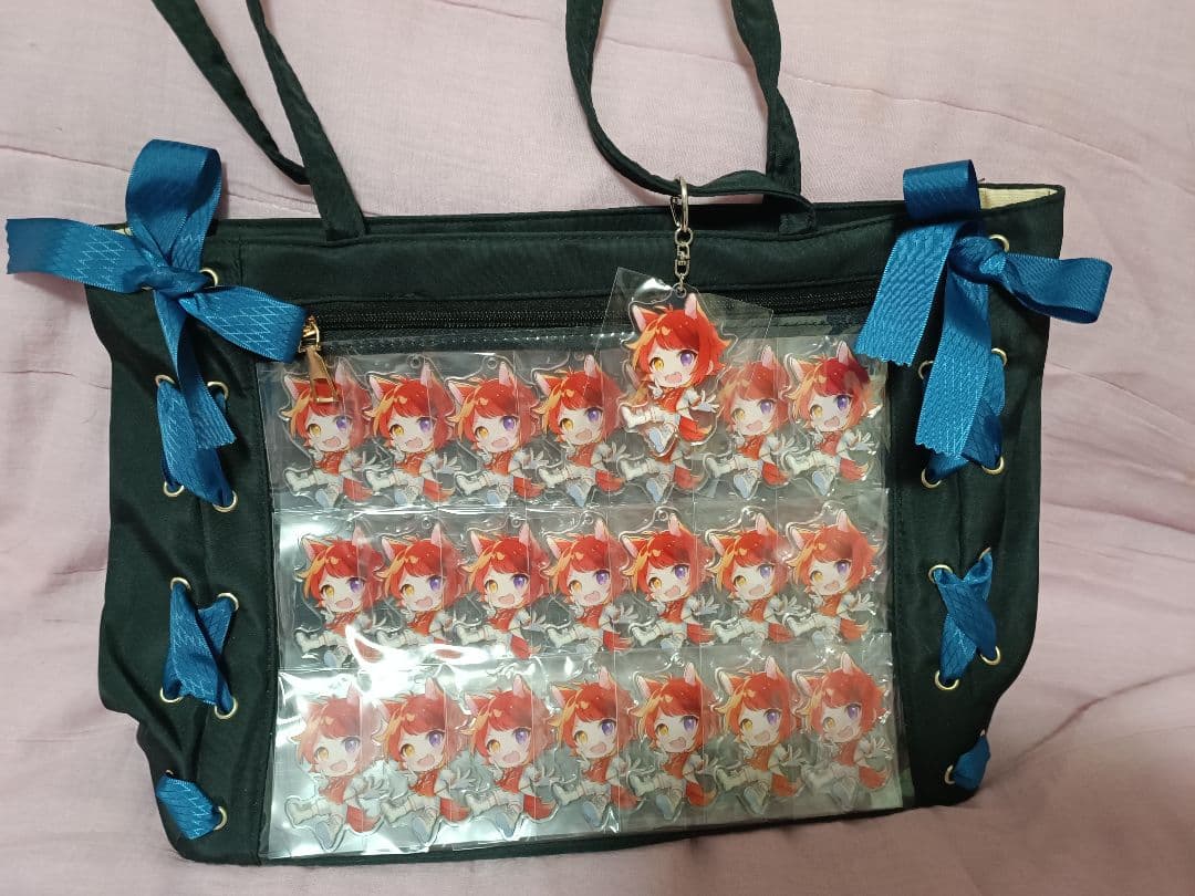 すとぷり　莉犬くん　アクキー痛バ　ポーチ　すとねく　デフォ