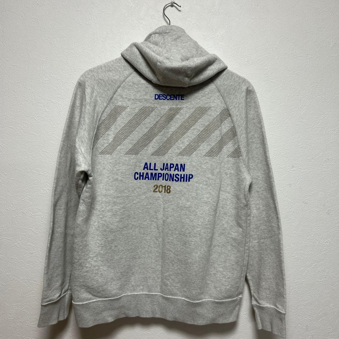 【希少品】2018福井国体DESCENTE デサント パーカー　バレー