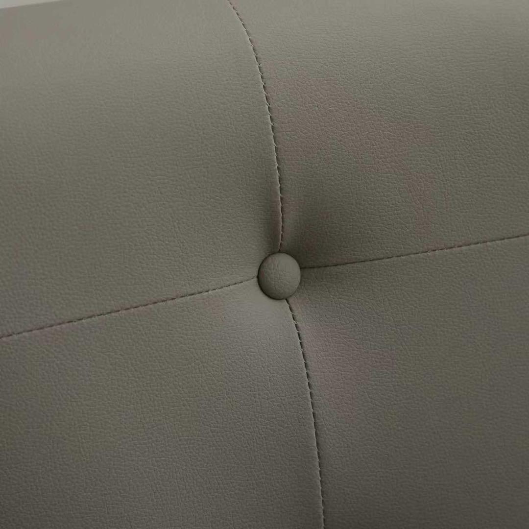 【新品】1人掛けソファ PVC人工皮革 コンパクト