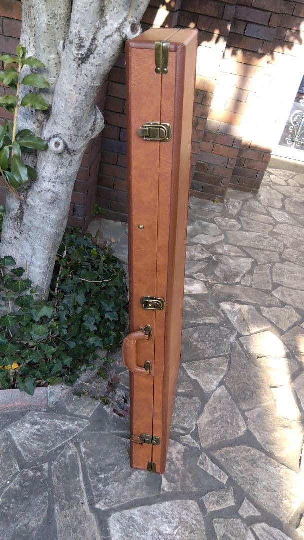 ビンテージマニアックス　ギブソンフライングＶ用ブラウン スリムケース