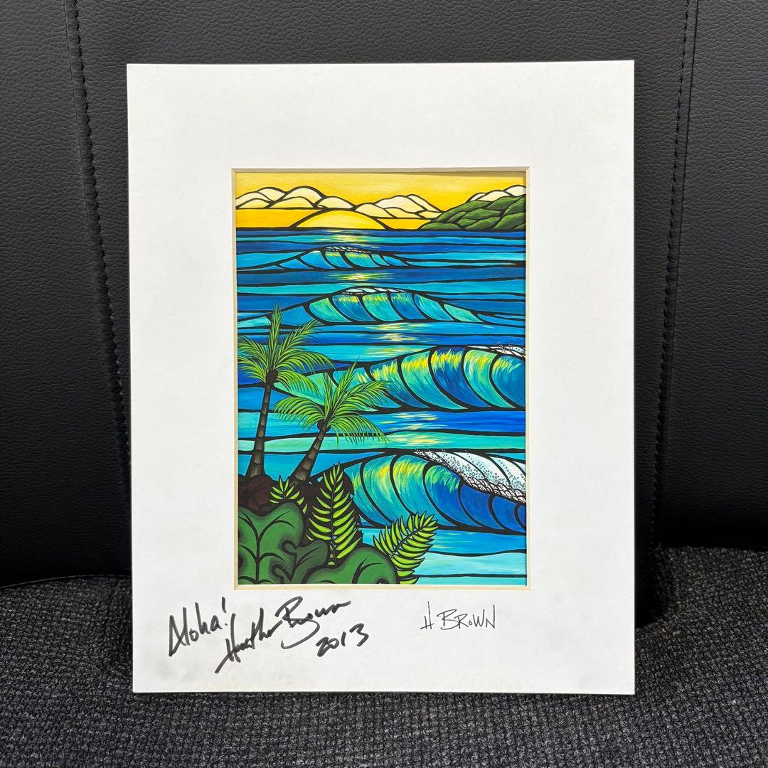 ヘザーブラウン　サイン入り