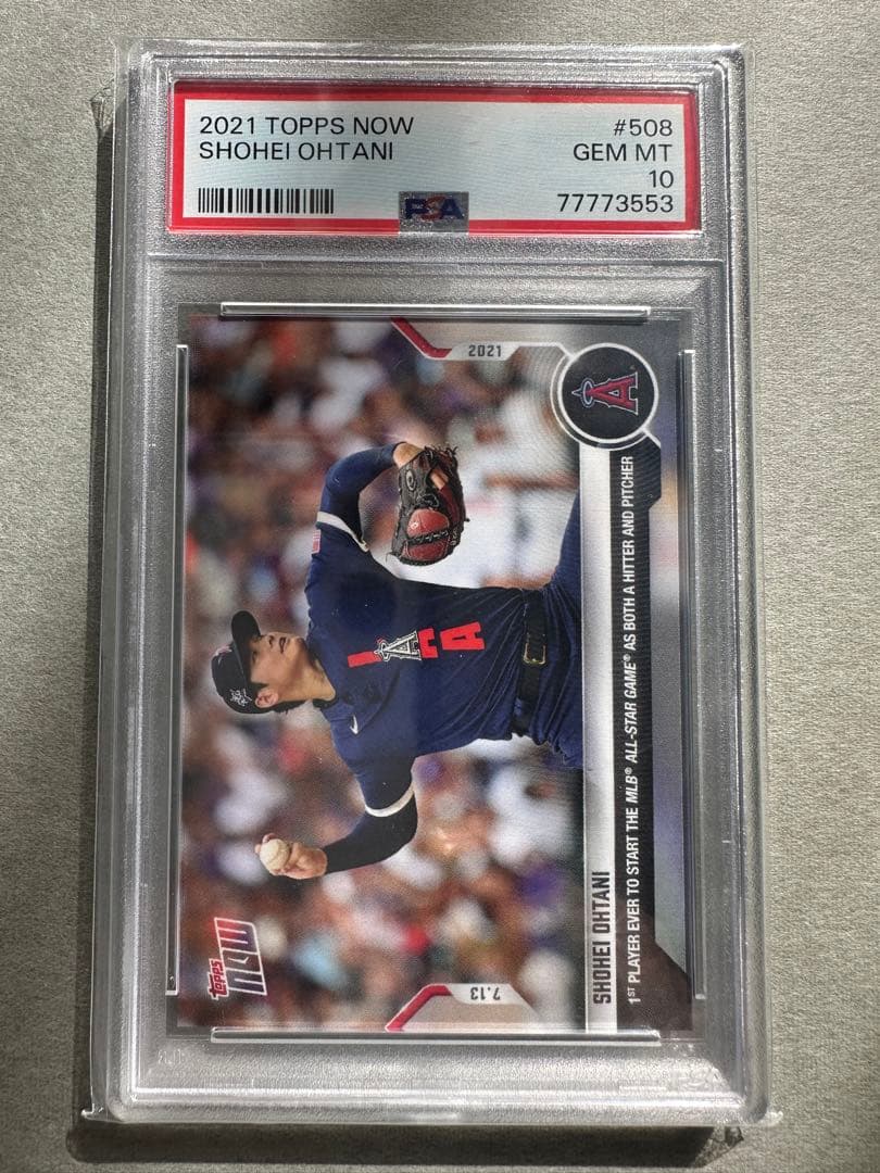 【PSA10】大谷翔平　オールスター選出　二刀流出場