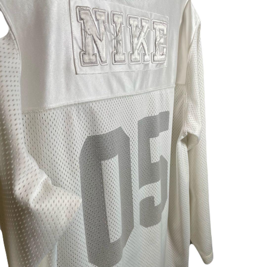 【激レア・美品】NIKE メッシュ　ゲームシャツ　フットボールシャツ