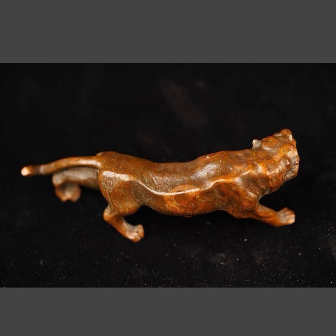 中国 古美術 瑞獣 置物 トラ