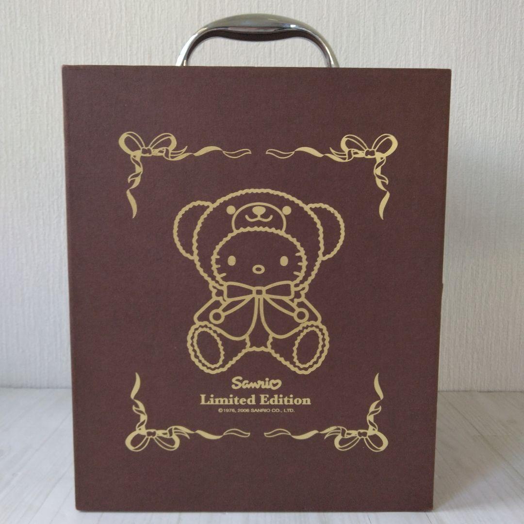 サンリオ　ハローキティ　テディベア　2006 　限定　シュタイフ社モヘア生地使用