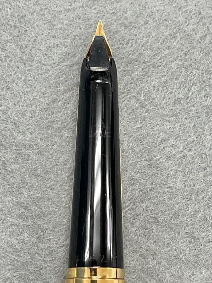 WATERMAN 万年筆 18Kゴールド 万年筆 編み目模様