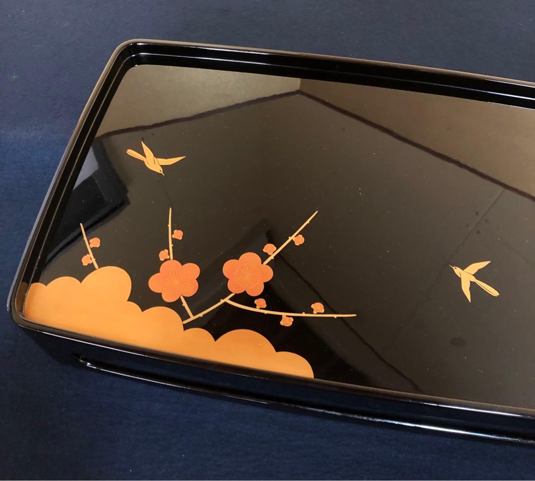 割引❗️《レ》輪島塗 蒔絵付 屠蘇器 漆光堂造 木製漆器 共箱 251110う5