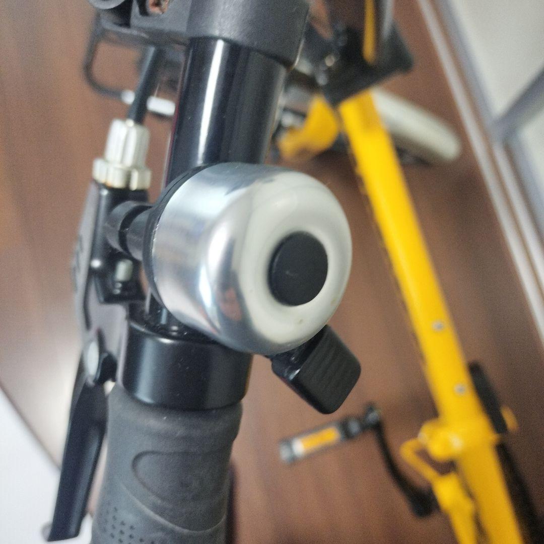 【引き取り可能な方】折りたたみ自転車（HUMMER ハマー） イエロー