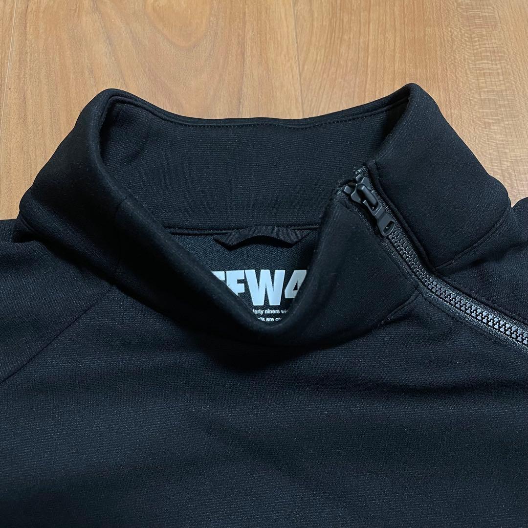 TFW49 ハーフジップ　プルオーバー　ブラック　L スニード　ゴルフ