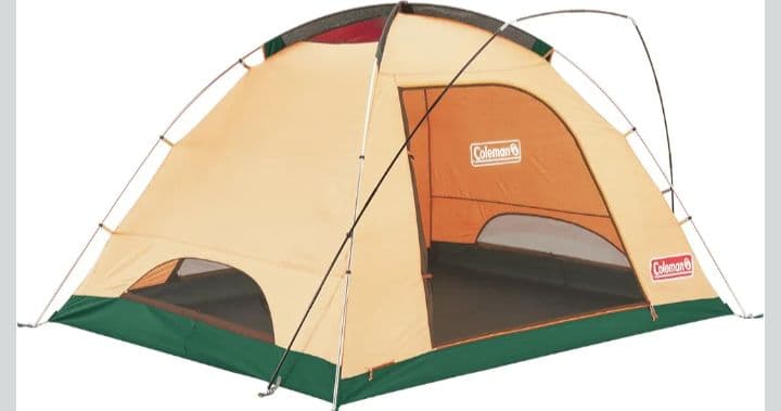 B　Coleman　テント　タフドーム　3025　グリーン　4~5人用　YK