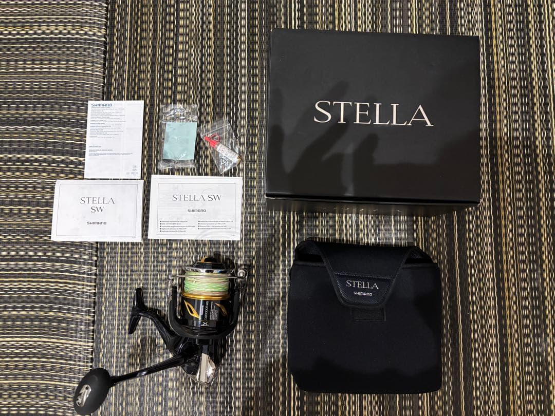 シマノ20ステラSW 20000PG リーダーライン付き