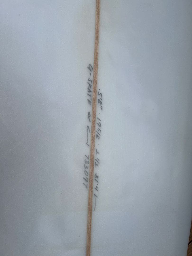 5'8 g skate 専用フィン付　ジースケート　g skate アルメリック