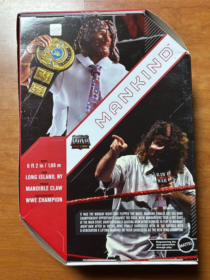 WWE MANKIND フィギュア　マテル　AEW ダニエル・ブライアン