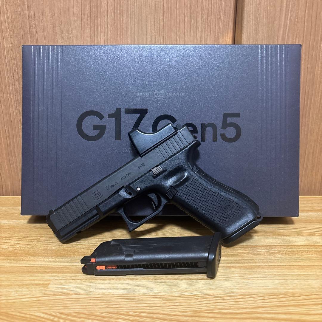 東京マルイ グロック17 G17 Gen5 MOSマイクロプロサイト、マガジン