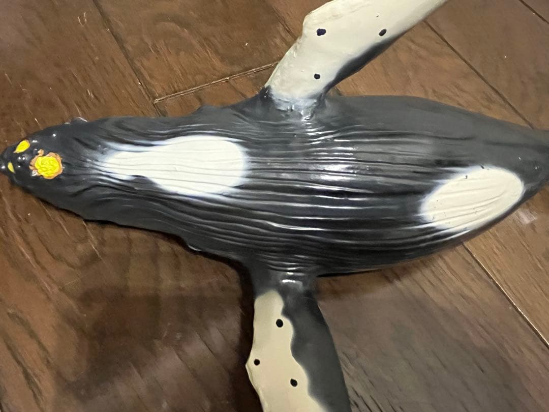 鯨　フィギュア　模型　ザトウクジラ　置物