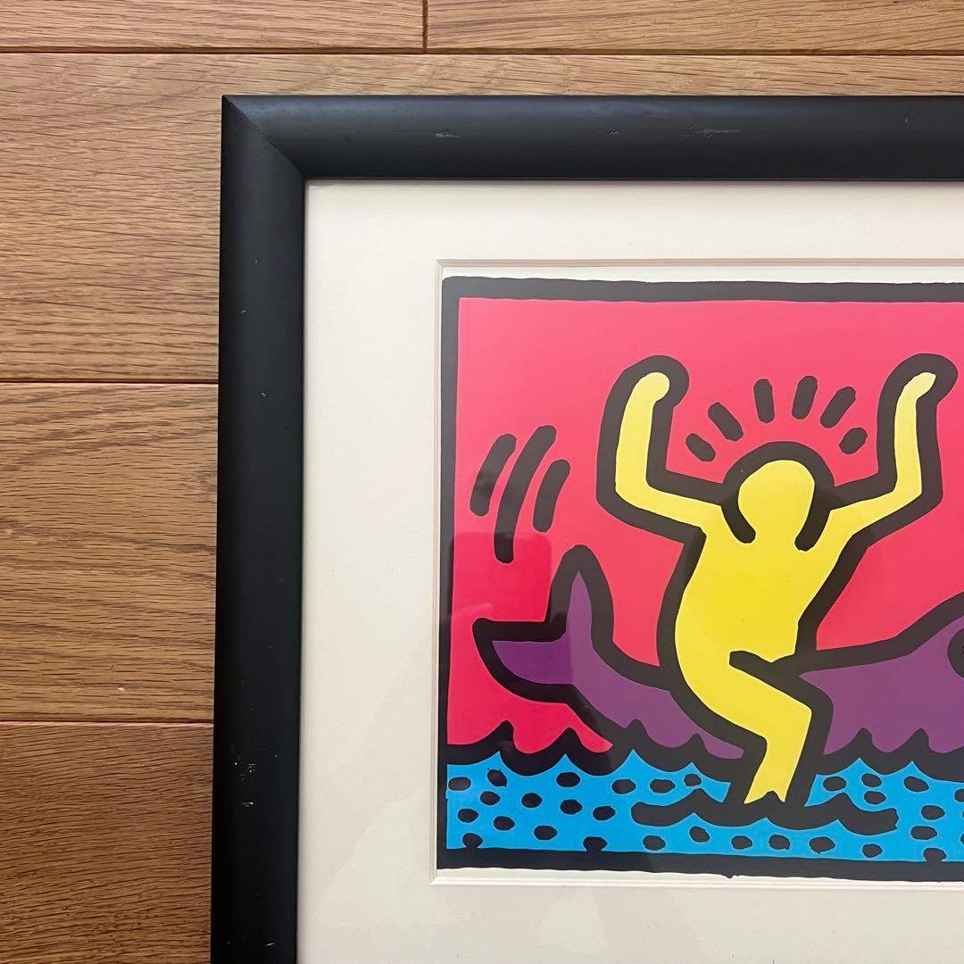 【雪虎】キース・ヘリング　オフセットプリント　1992 フランス製