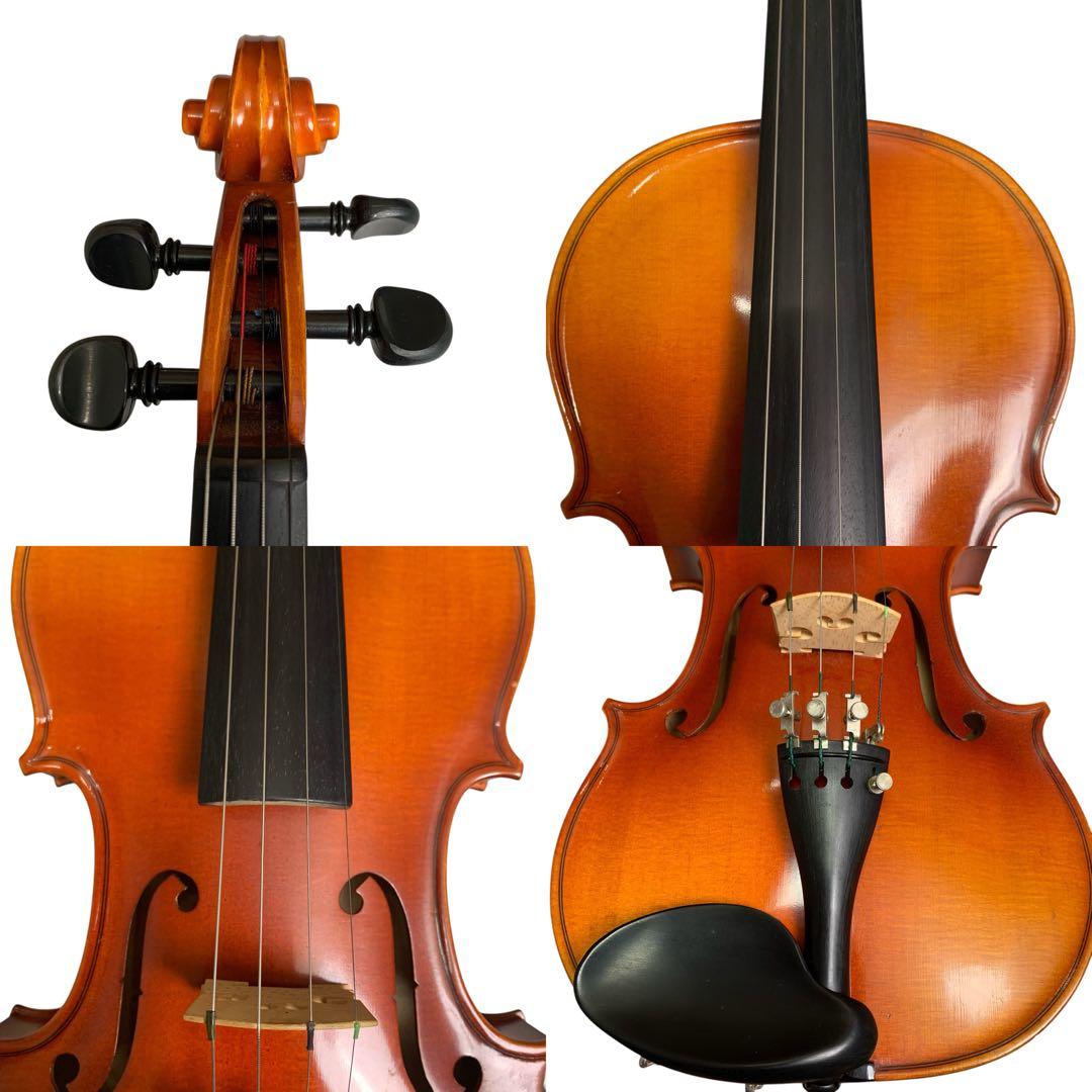 即、使用可【大特価】スズキバイオリン4/4NO.280(ケース 肩当て付き)