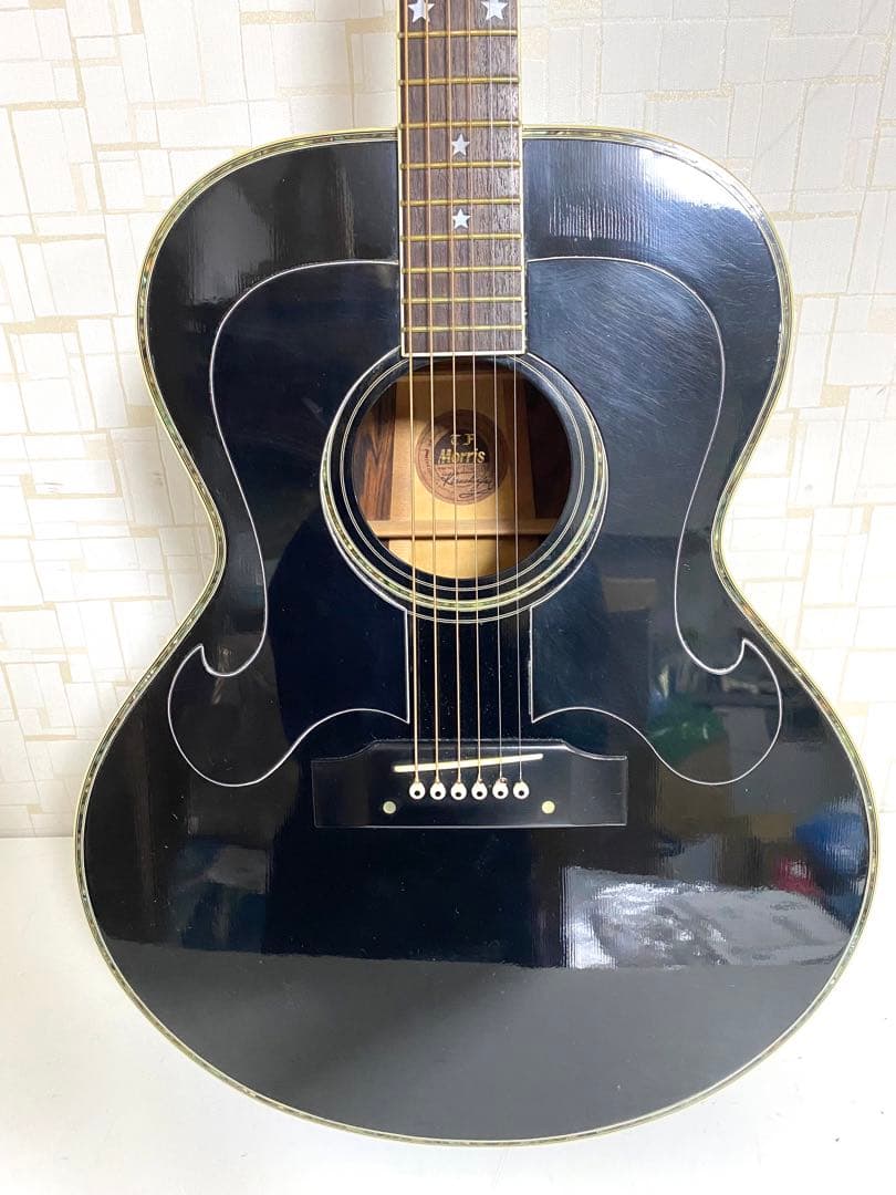 Morris WJ-50 モーリス アコースティックギター ハードケース付き