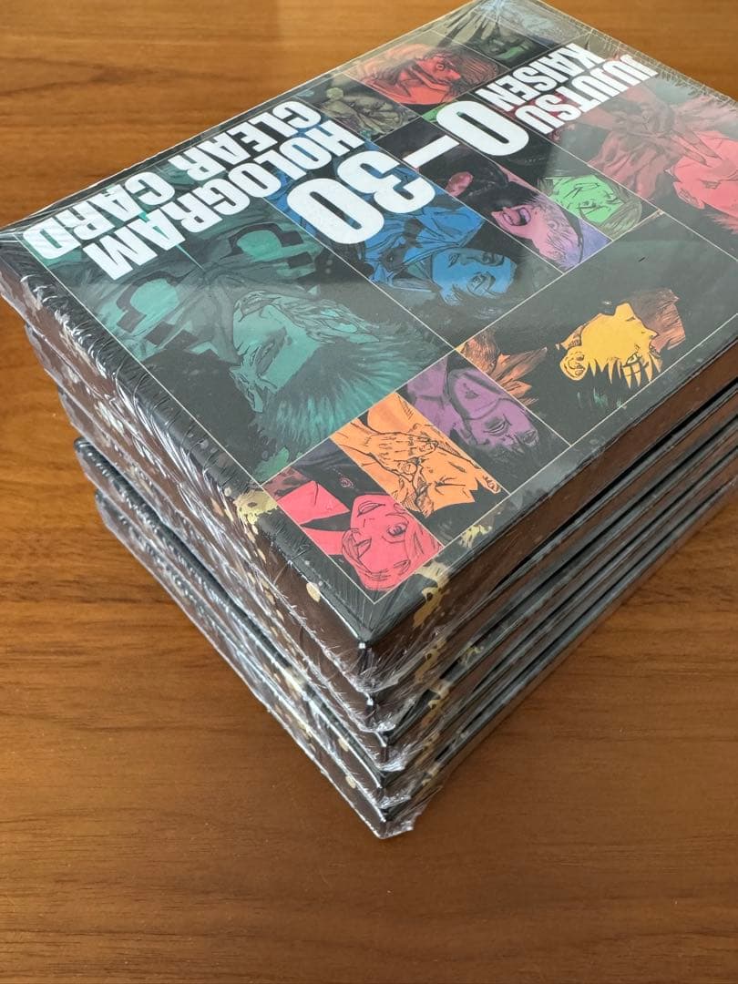 呪術廻戦　ホログラムクリアカード 未開封×5