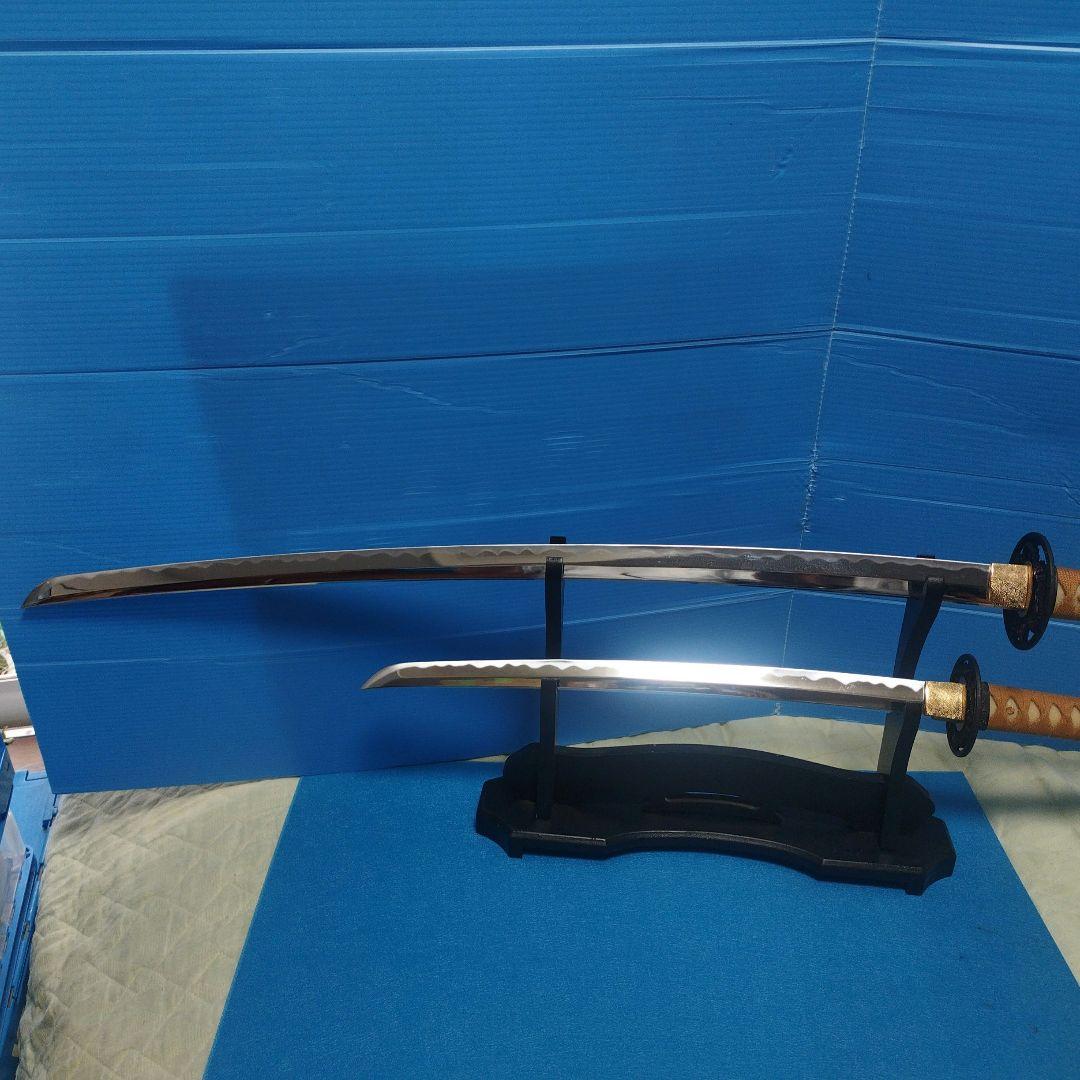 日本刀模擬刀(2本セット)飾り台は付きません。NO.4058