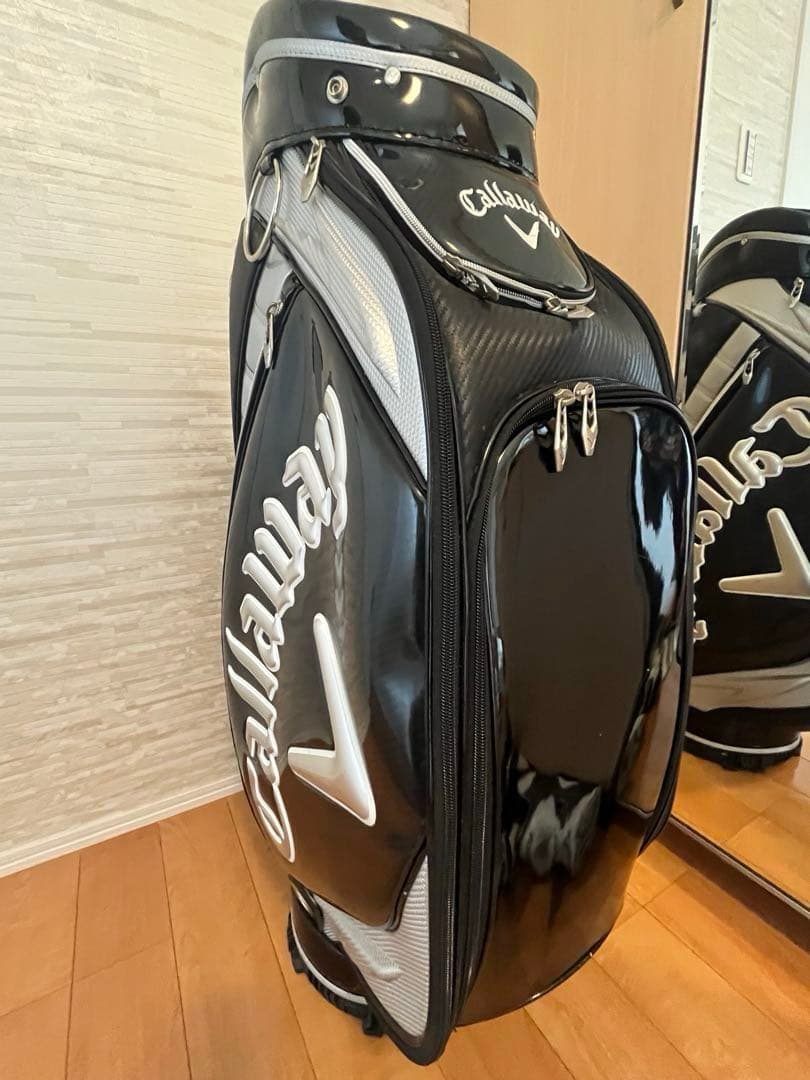 Callaway キャロウェイ　キャディバッグ ブラック シルバー【送料込み】