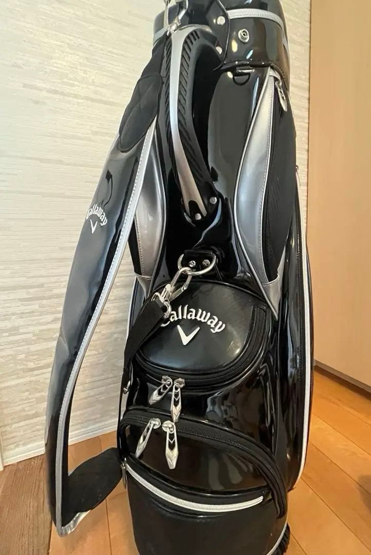 Callaway キャロウェイ　キャディバッグ ブラック シルバー【送料込み】