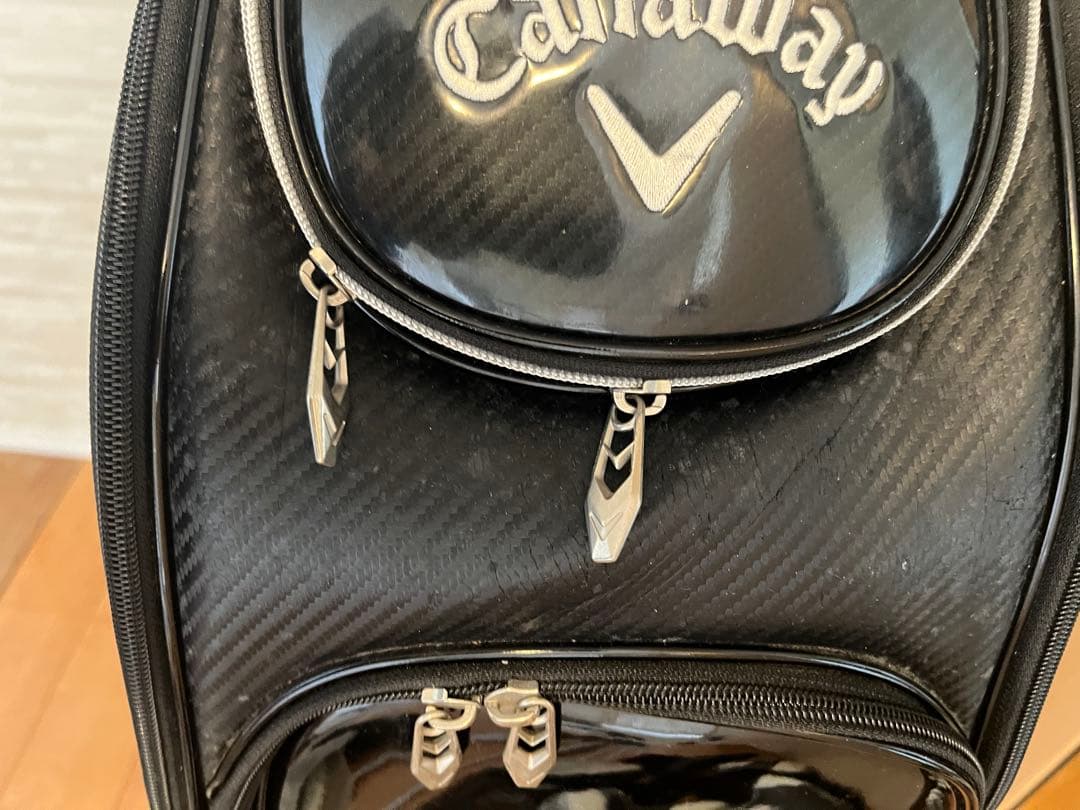 Callaway キャロウェイ　キャディバッグ ブラック シルバー【送料込み】