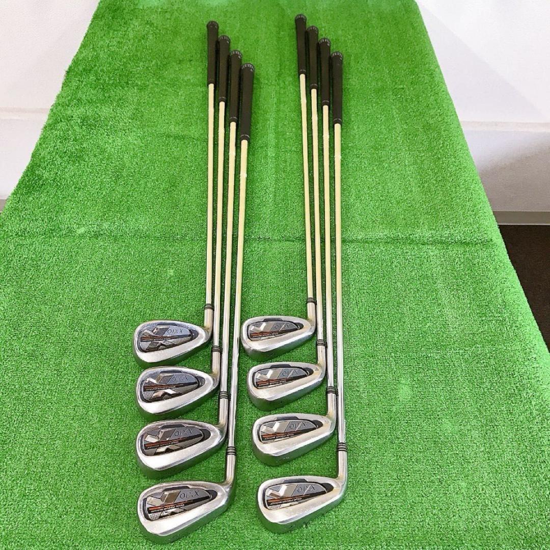タ16★左利き用 ゼクシオテン 8本アイアンセット 純正 XXIO10 レフティ