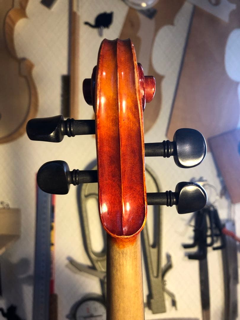 【駒&魂柱調整済】valente分数バイオリンVN30 1/2 2012