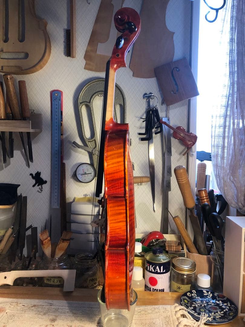 【駒&魂柱調整済】valente分数バイオリンVN30 1/2 2012