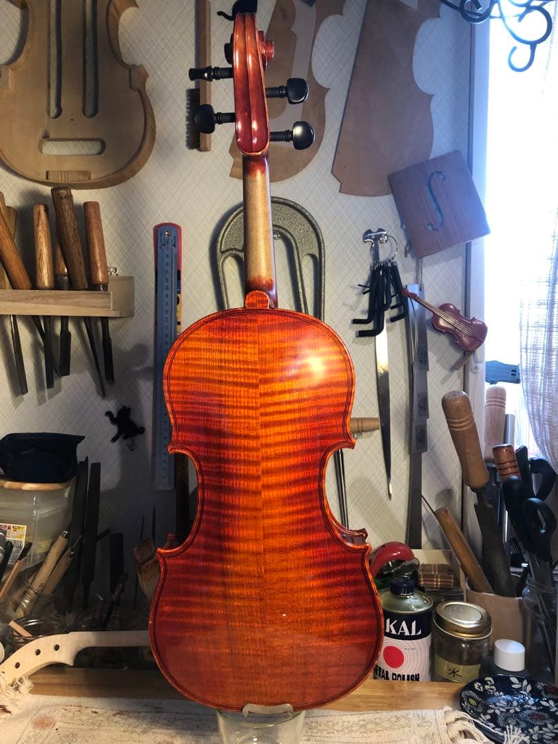 【駒&魂柱調整済】valente分数バイオリンVN30 1/2 2012