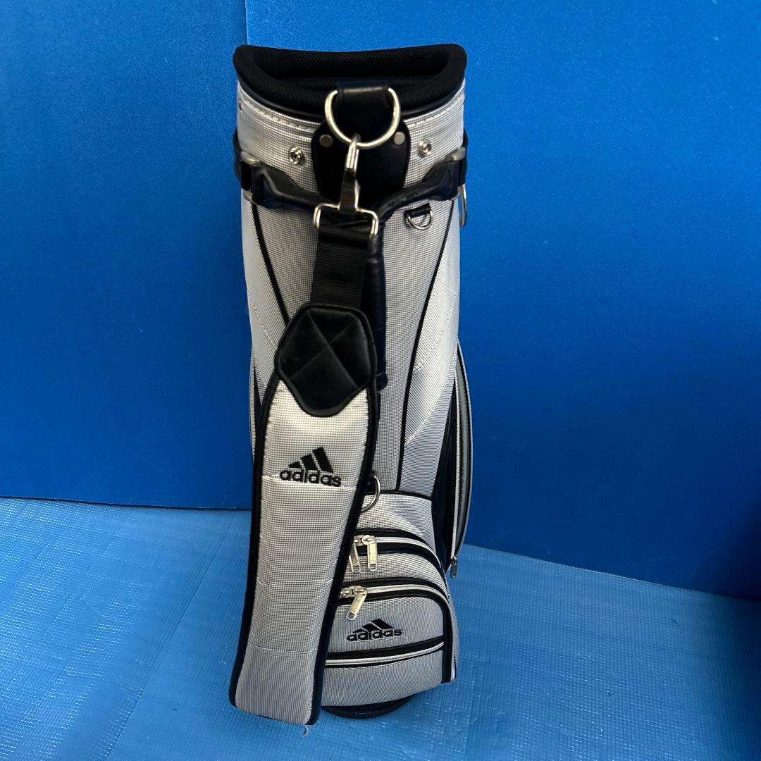 adidas シルバー キャディバッグ