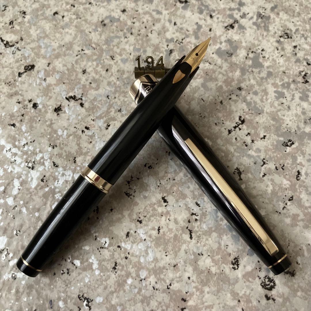 #194 オーバーホール済み 万年筆 SAILOR ショート象嵌 21k